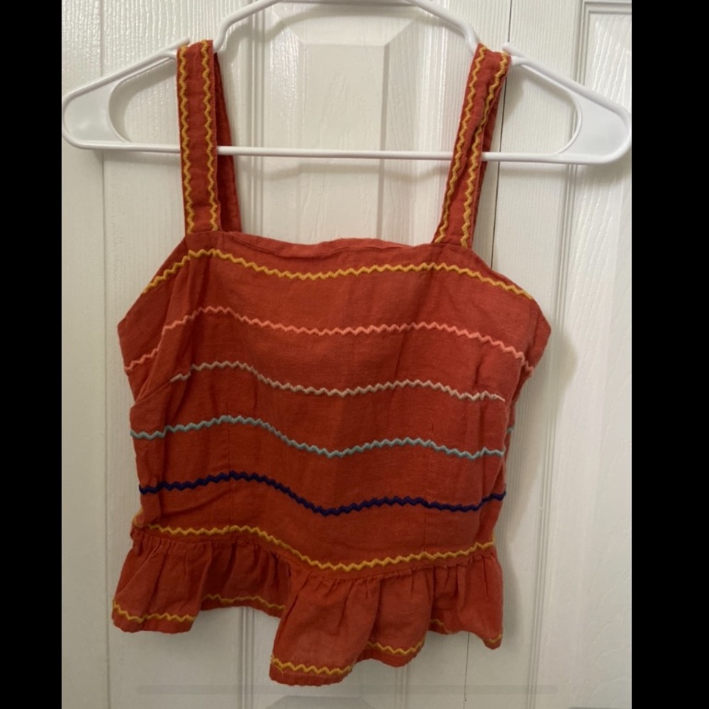 Cute striped crop top